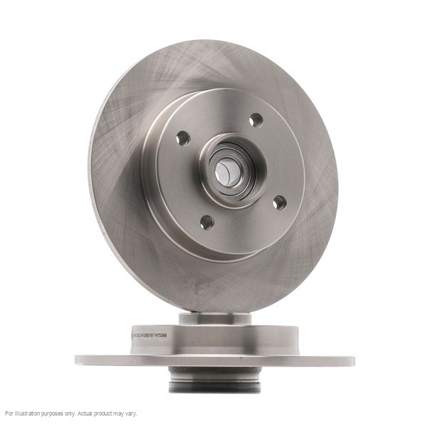 2X APEC Rear Brake Discs for PEUGEOT 307 CC 2003-09 249mm Solid DSK2288 gallery