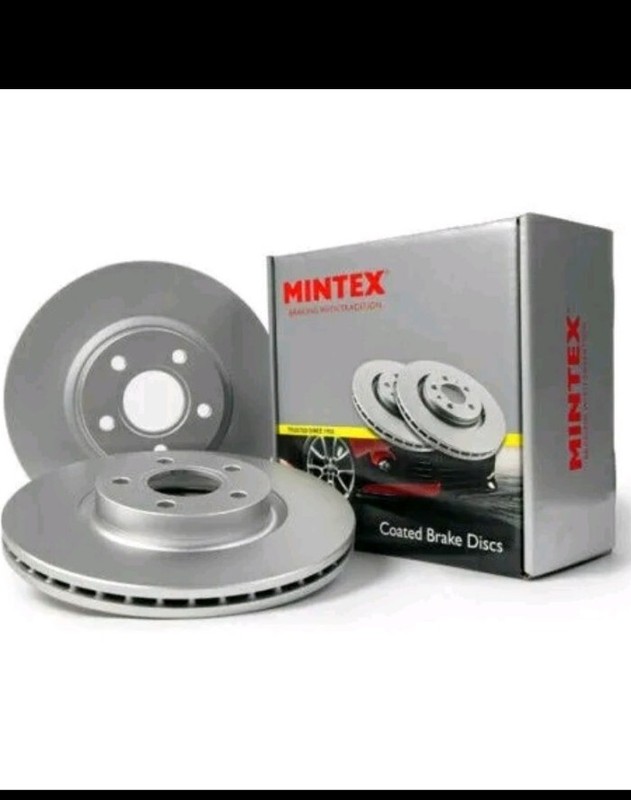 Rear Brake Discs Set L/R Fits FORD Mintex MDC2694C