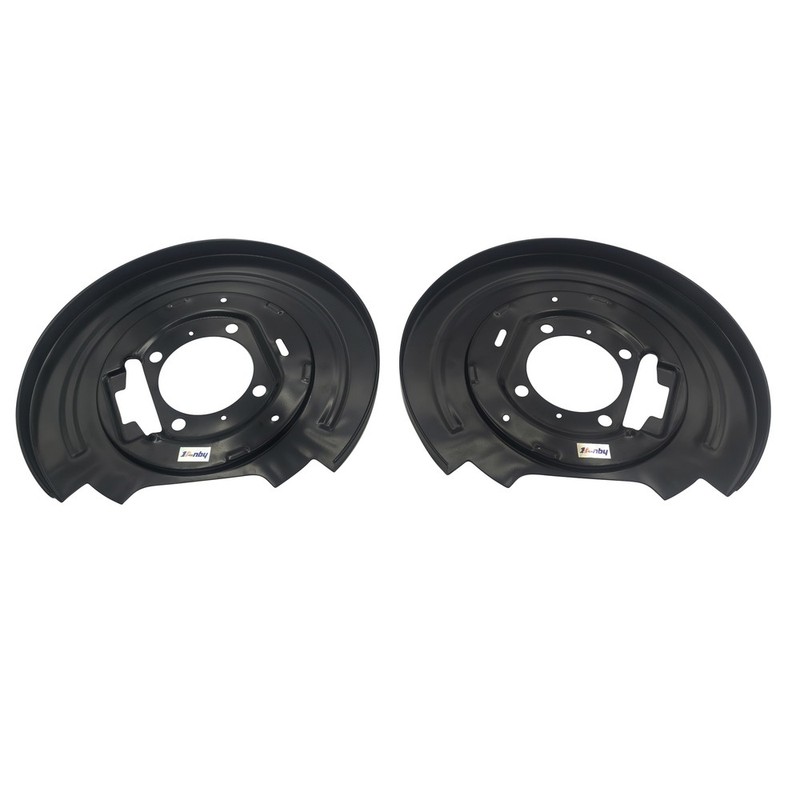 Rear Brake Dust Shield For 1997-2004 Ford F-150 Heritage F-250 Lobo Lincoln 2Pcs gallery