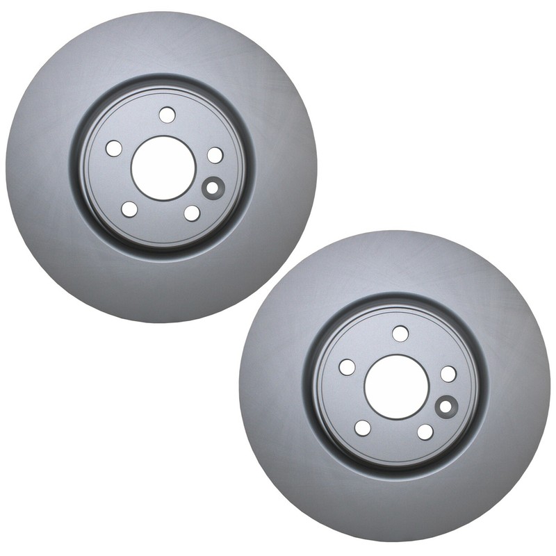 Bison Performance Set Front Coat 338mm Brake Rotors for A4 allroad A5 Quattro Q5