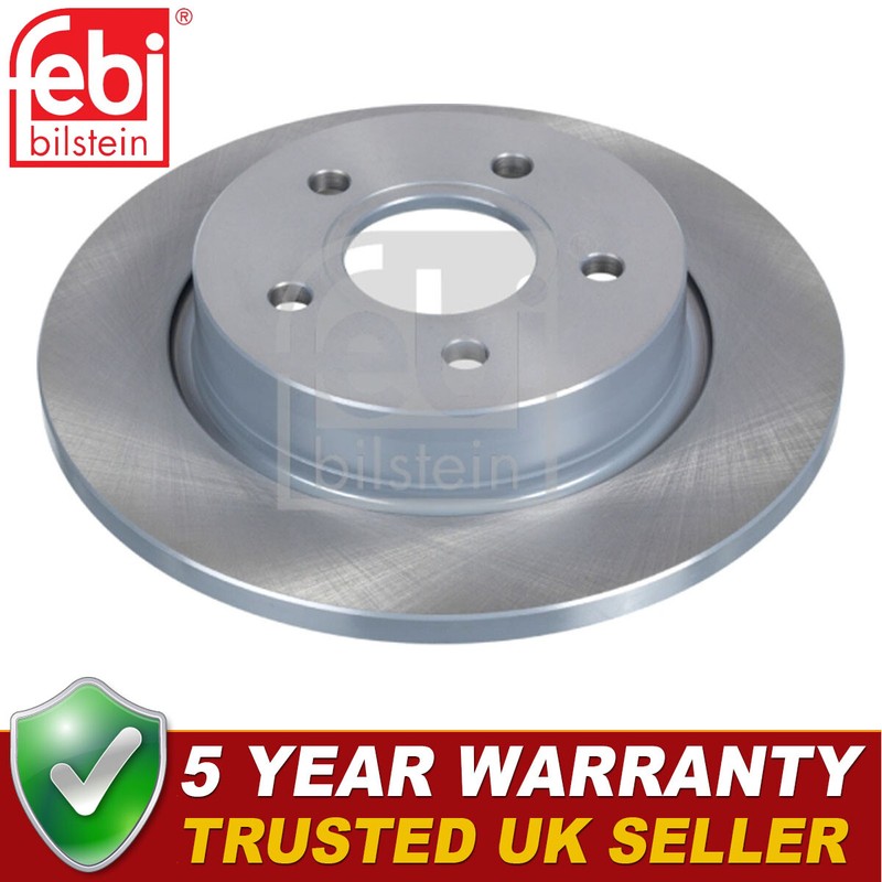 Febi Rear Brake Discs Fits Ford Focus 2010-