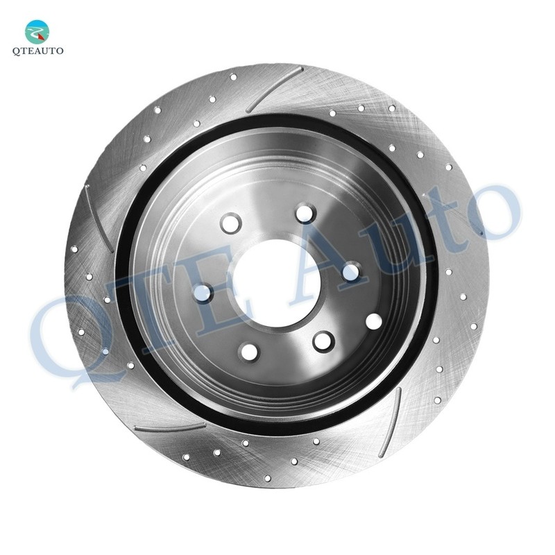 6 Front 296mm Drilled Brake Rotors-Ceramic Brake Pad For 2005-2010 Honda Odyssey gallery
