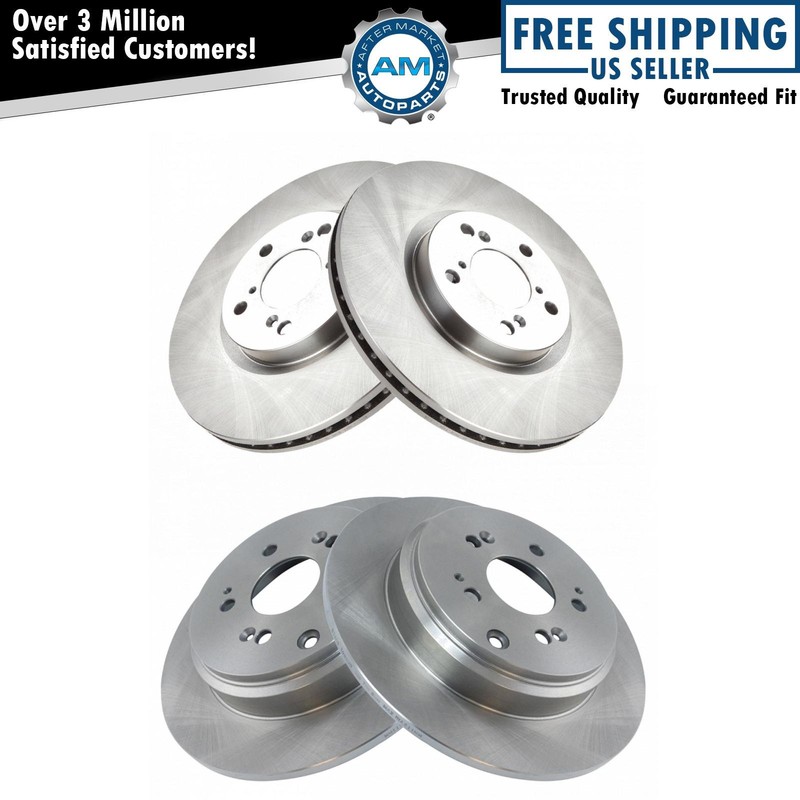 Brake Rotor Front & Rear Kit for Acura MDX Honda Pilot