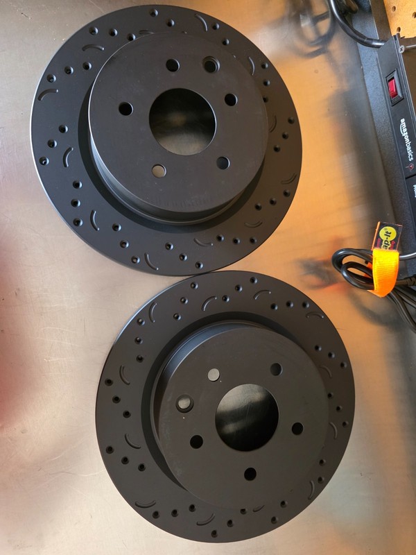 NEW HAWK PERFORMANCE TALON ROTORS FRONT REAR HTC4909 HTC4937 FITS 370Z G37 EX37+ gallery
