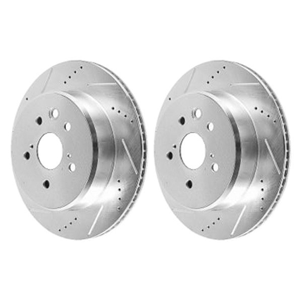 PowerStop JBR1570XPR Brake Rotors For Lexus RC300 2016-2021 Rear gallery