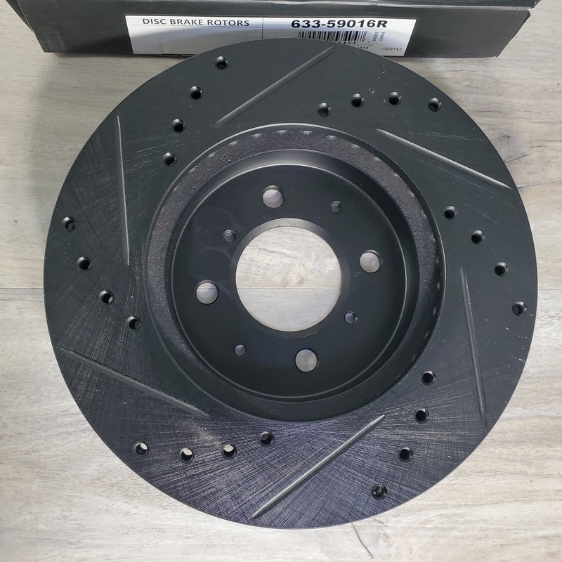 Dynamic Friction 633-59016R Disc Brake Rotor For Select 90-14 Acura Honda Models gallery