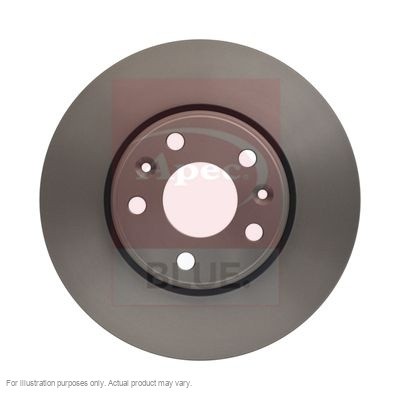 2X APEC Front Brake Discs for RENAULT MEGANE III Hatchback 296mm Vented SDK6595 gallery