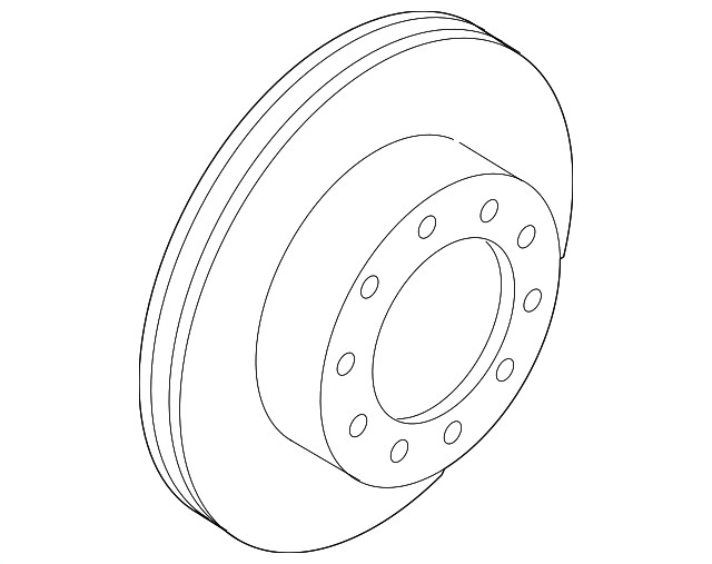 Genuine Ford Disc Brake Rotor PC3Z-1125-B gallery