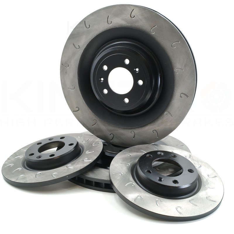 FITS PEUGEOT 308 GTI 1.6 GTi 250/270 J GROOVED FRONT REAR BRAKE DISCS PADS gallery