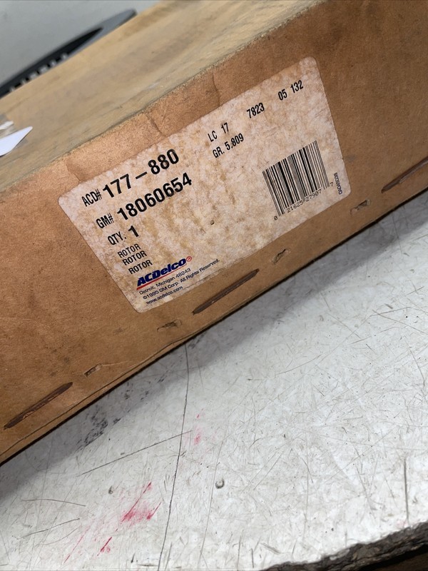 GM OEM Front Brake-Disc Rotor 18060654 NEW NOS R465 gallery
