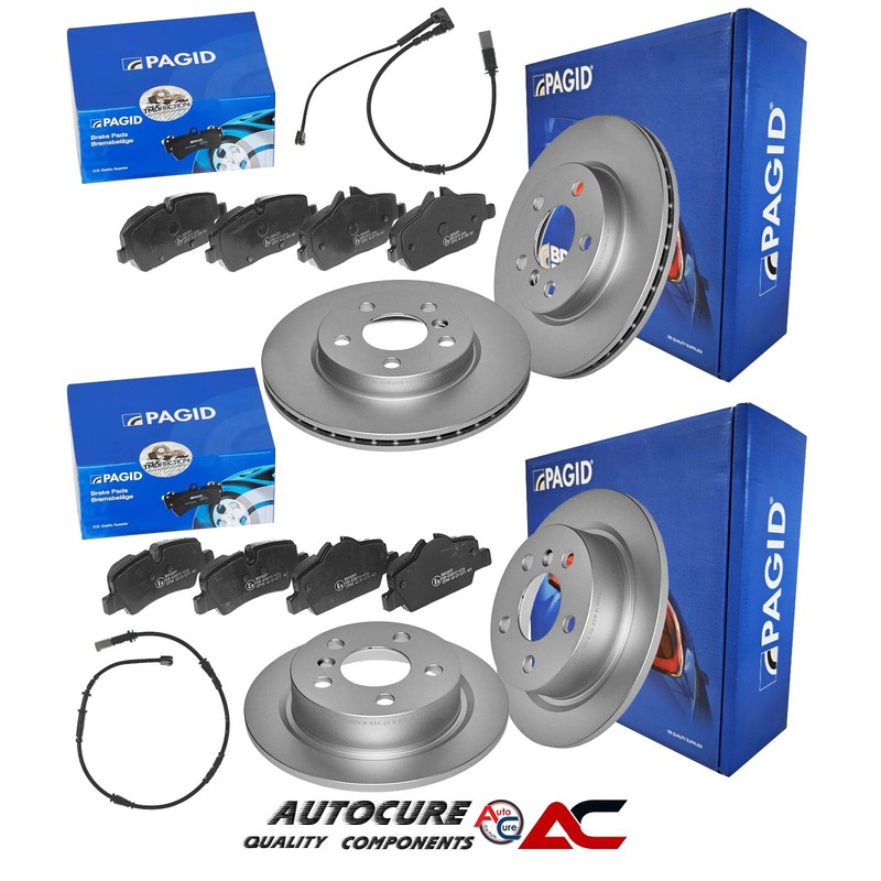 FOR MINI HATCH COOPER 1.5L (F55) (F56) PAGID FRONT & REAR BRAKE DISCS & PADS