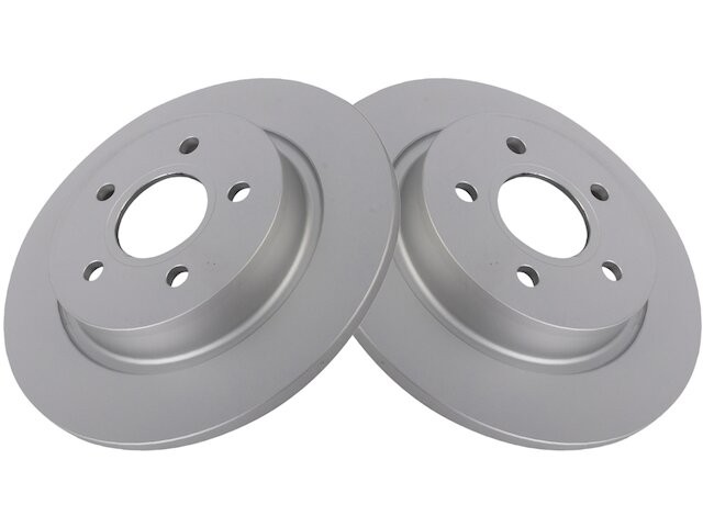 TRQ 21SH34H Rear Brake Rotor Set Fits 2005-2011 Volvo S40