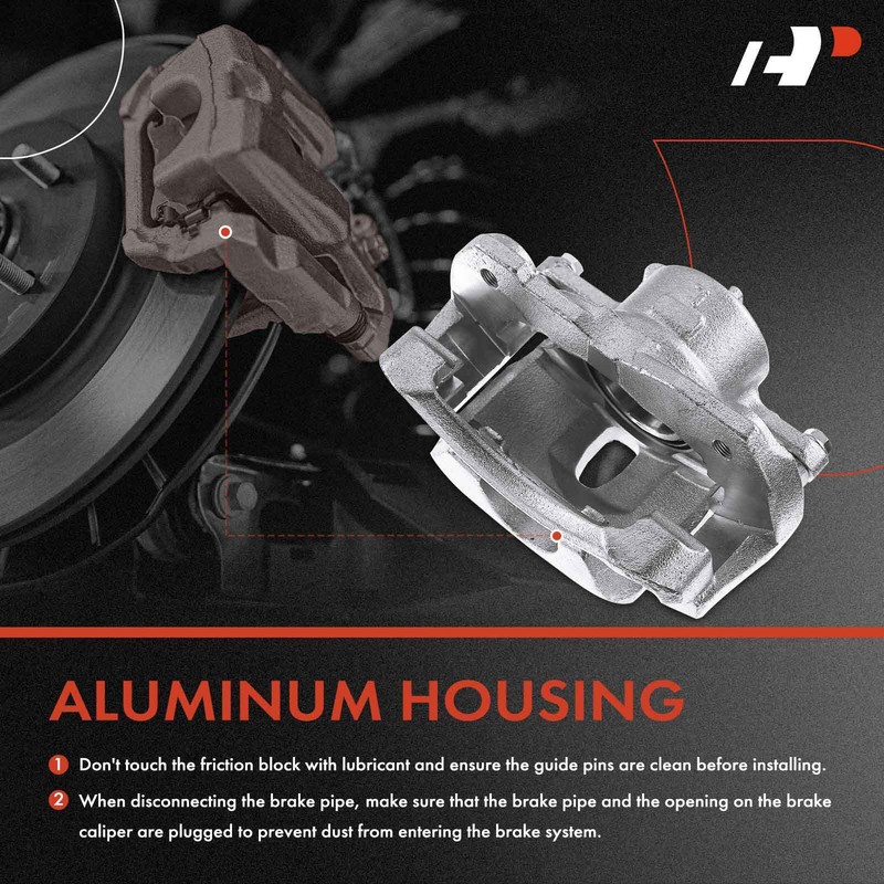 A-Premium Pair Front Rotor & Pads+Calipers for Toyota RAV4 Scion xB Lexus HS250h gallery
