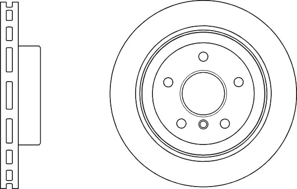 FOR BMW 520D F10, F11 2.0D 10 to 17 REAR VENTED BRAKE DISCS AND PADS SET 330 MM gallery