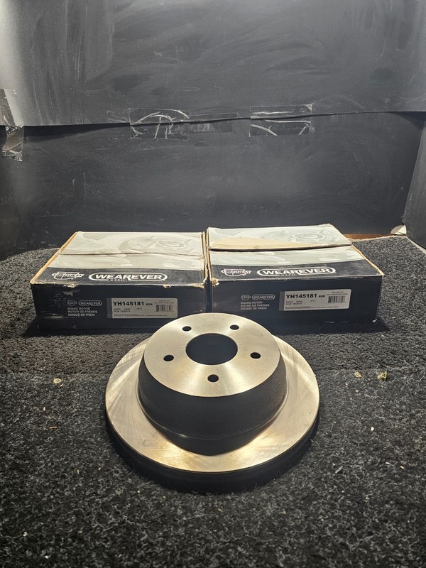 (QTY 2) For Chevrolet Blazer 1998-2005 Rear Vented Brake Disc Rotor YH145181