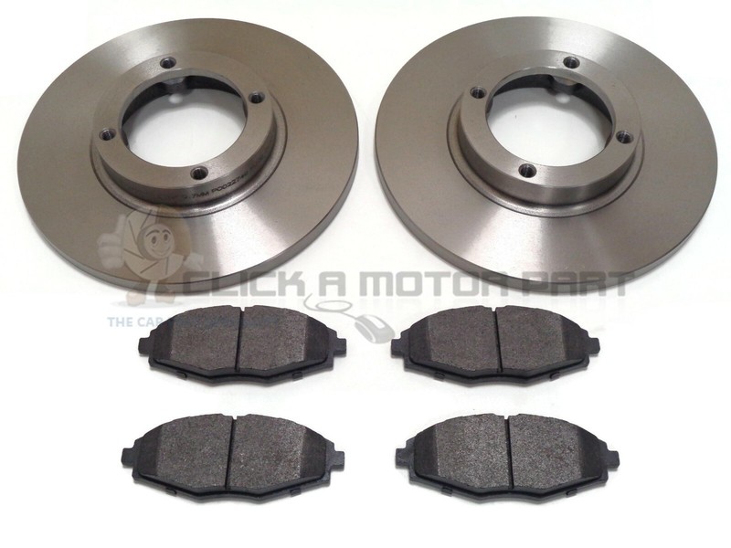 DAEWOO MATIZ 800cc 1.0 1998-2005 FRONT 2 BRAKE DISCS AND PADS SET NEW