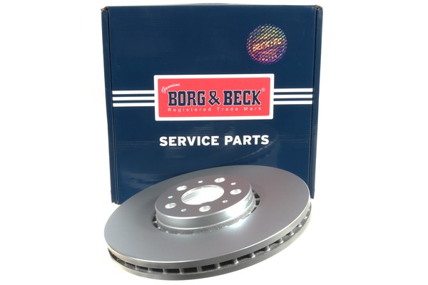 2x Brake Discs Pair Vented Front 328mm BBD6157S Borg & Beck Set 30657301 Quality gallery
