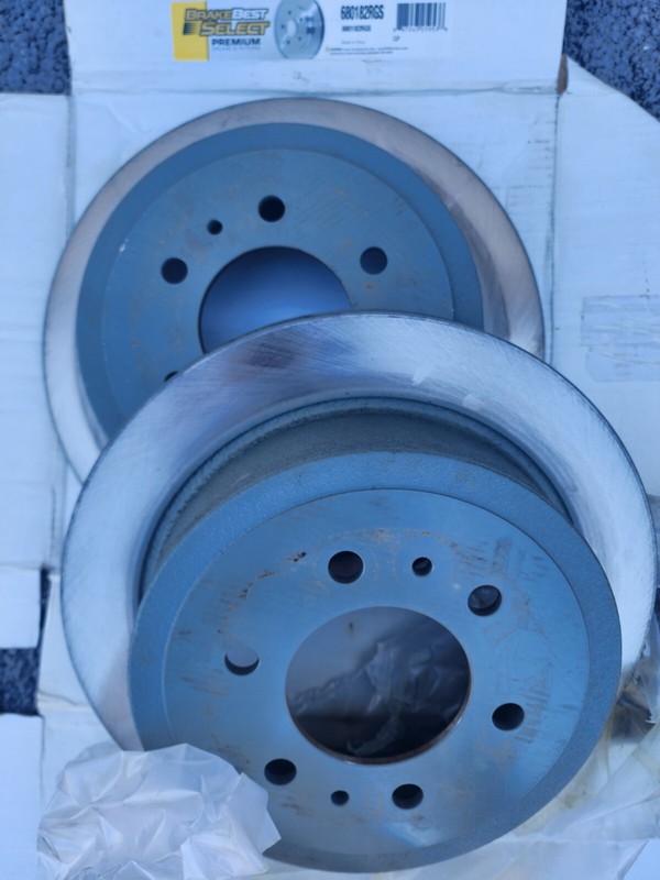 BRAKE BEST  680182RGS Brake Rotor Rear For 04-11 Ford Lincoln F-150, 2 ROTORS gallery