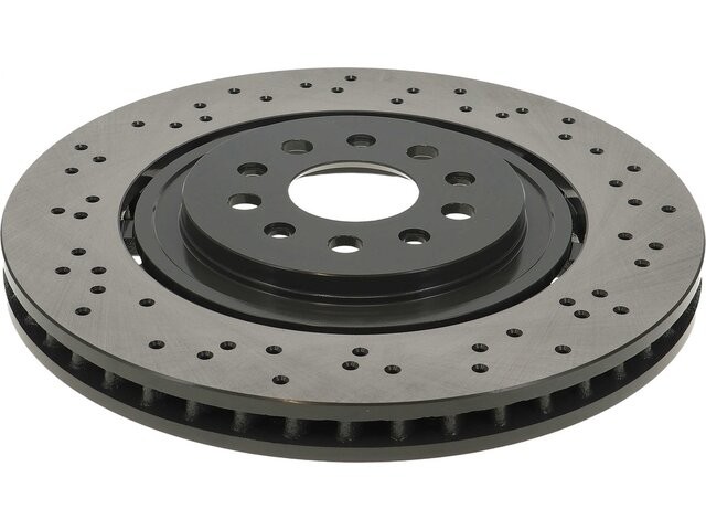 Front API OEF3 Prem E coated Brake Rotor fits Maserati Ghibli 2014-2022 43SFMC