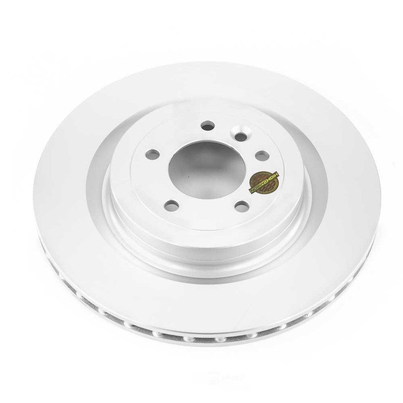 Disc Brake Rotor-Rear Genuine Geomet Coated Rotor Power Stop EBR1426EVC