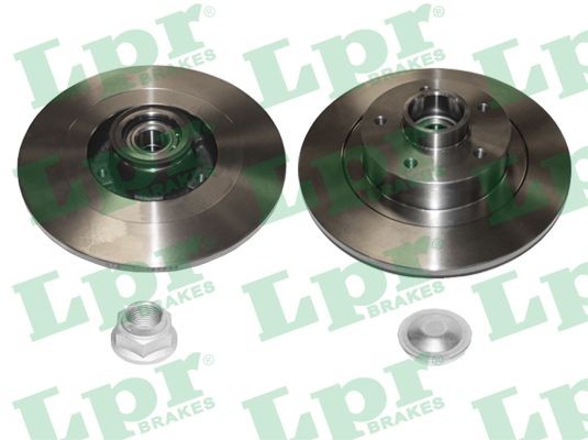 LPR R1079PCA Brake Disc for Renault gallery