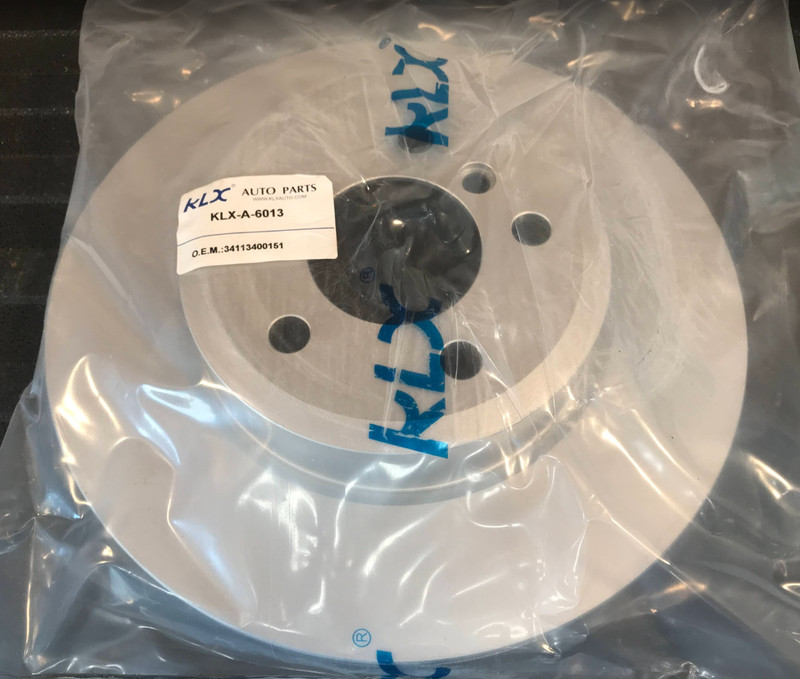 KLX Front Disc Brake Rotor (X2) – KLX-A-6013 / 34-11-3-400-151 -For BMW X3 04-10