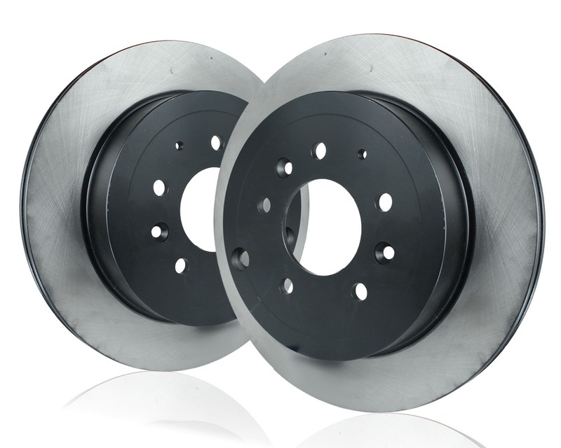 Set of 2 Rear Disc Brake Rotors for 2007-2012 Mazda CX-7 L20626251B L20626251C gallery