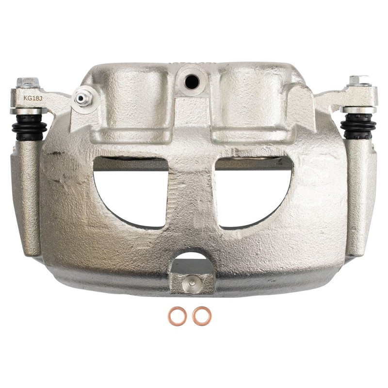 Rear Brake Calipers Ceramic Pads & Rotors Fits 09-10 Ram 3500 11-18 Ram 3500 gallery