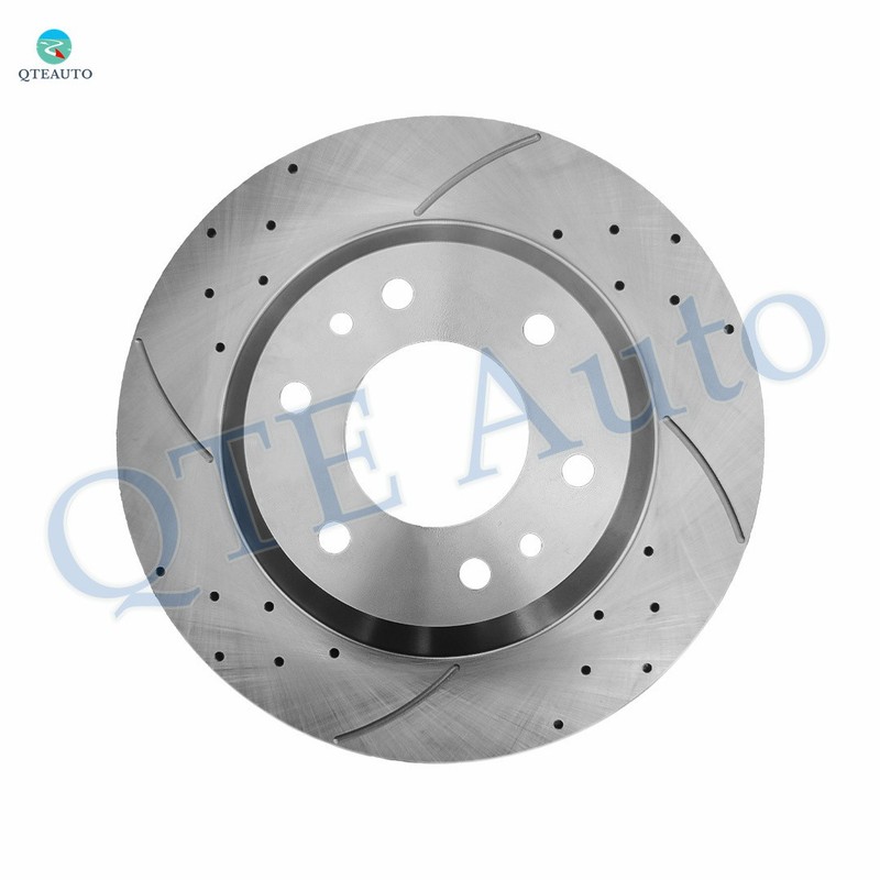 Set 4 Front 305mm Drilled Slotted Brake Rotors-Wheel Hub For 2002-2005 GMC Envoy gallery