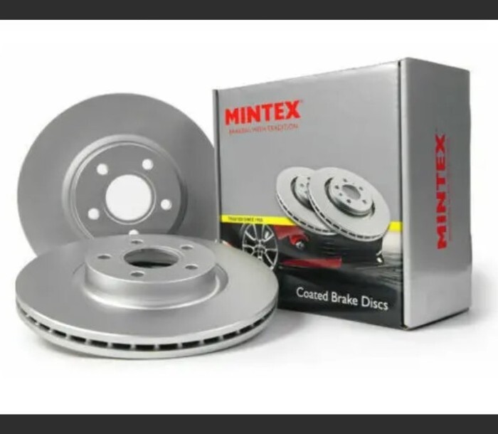 Rear Brake Discs Set L/R Fits CHEVROLET OPEL VAUXHALL Mintex MDC1791C