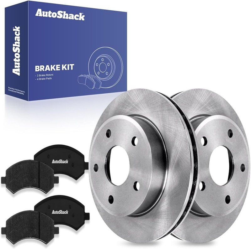 AutoShack 12.28″ (312 mm) Front Vented Brake Rotors Raider 2011 Ram Dakota 6-..