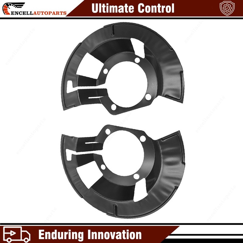 For 2000-2002 Dodge Ram 2500 3500 New Front Brake Dust Shield Left & Right Side