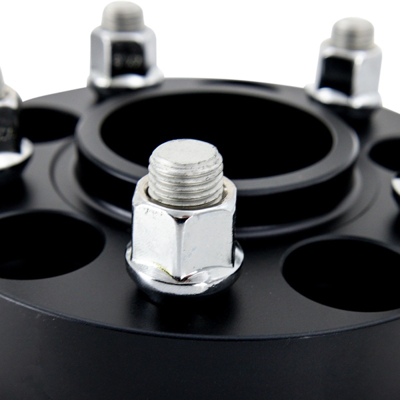 Mishimoto Wheel Spacers 5x114.3/70.5mm for Ford Mustang 2015-2016, Black gallery