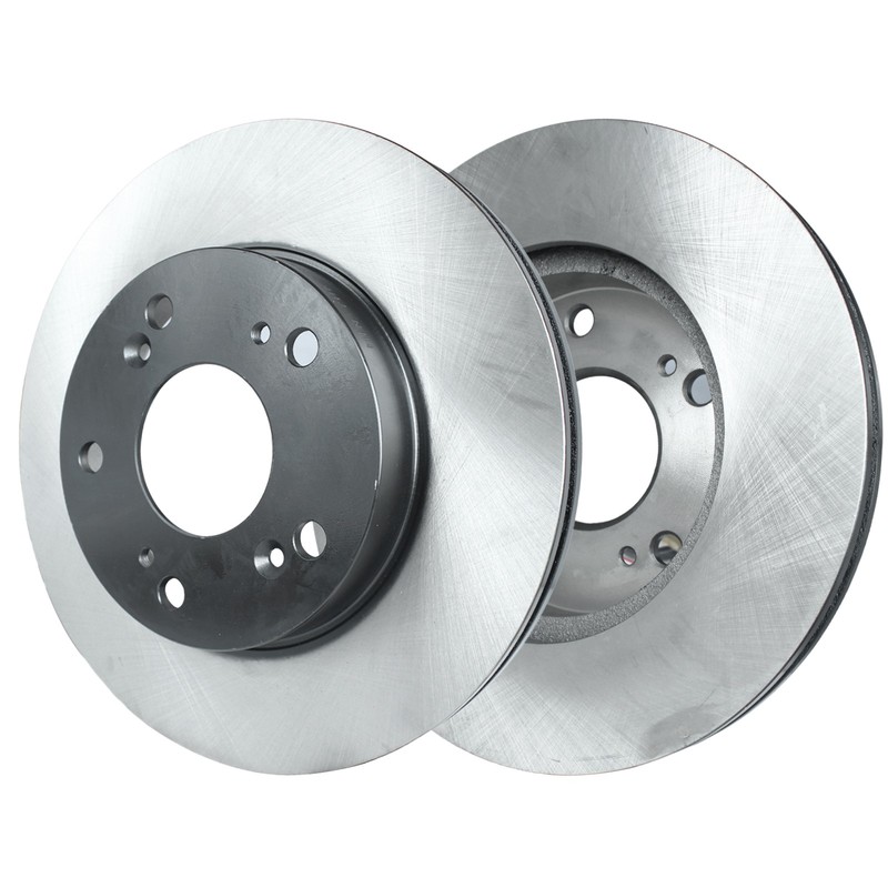 2Pcs Front Disc Brake Rotor for 2004-2011 Honda Civic 1.3L 1.7L 1.8L 2.0L SOHC gallery
