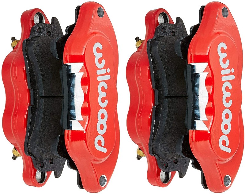 Wilwood 140-11291-R D52 Front Caliper Kit, 2 Inch Piston/1.04 Rotor