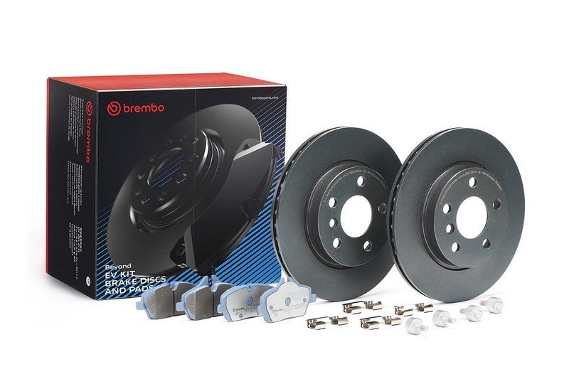 Brembo Beyond Ev Front Brake Discs & Pads Kit Fits BMW I3