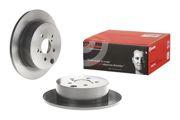 2x Brake Discs Pair Solid fits SUBARU IMPREZA GJ, GP, GP2 1.6 Rear 2012 on 274mm gallery
