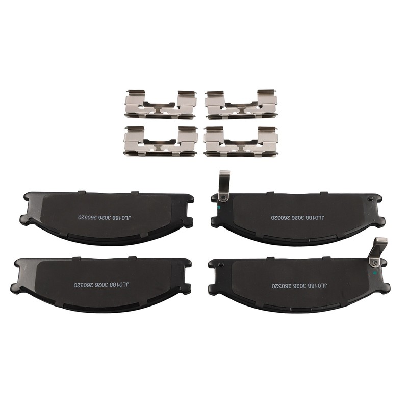 Front Disc Brake Rotors + Ceramic Brake Pads For Nissan Frontier 1998-2002 2.4L gallery