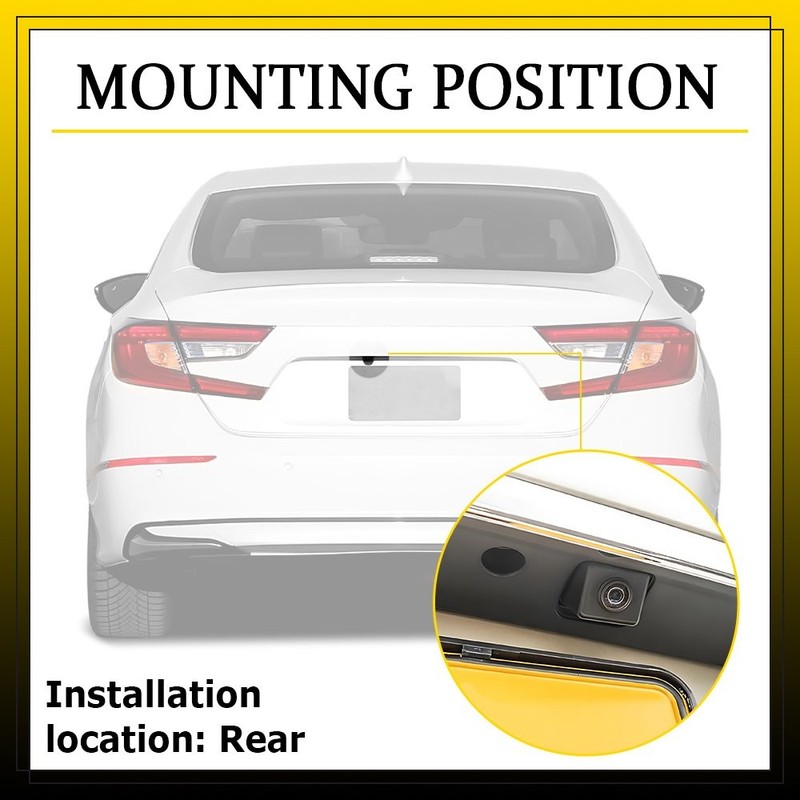 1-10 39530-TVE-H01 Rear View Backup Parking Camera Fit 2018-22 Honda Accord 1.5L gallery