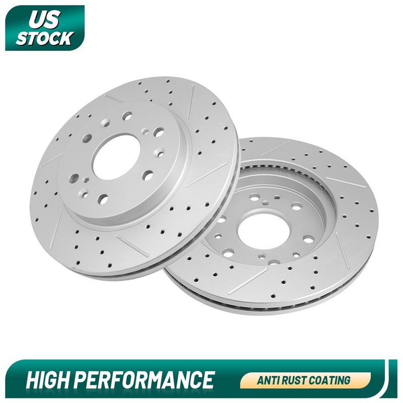 330mm Front Disc Brake Rotors For 2005-19 Silverado Sierra Express 1500 Yukon XL