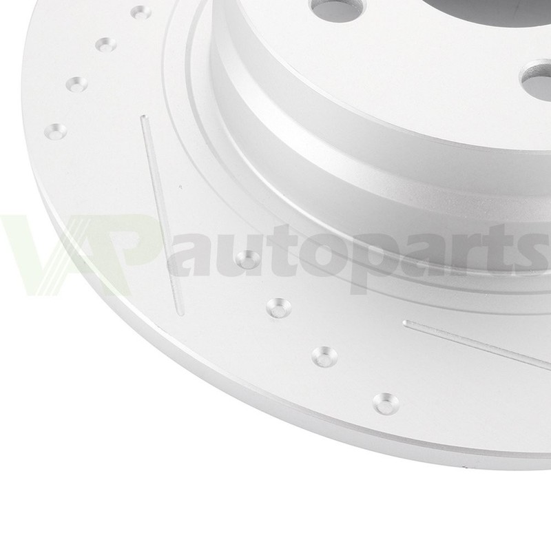 For Mercedes-Benz C250 2012 -2015 Rear Discs Brake Rotors and Ceramic Pads 300mm gallery
