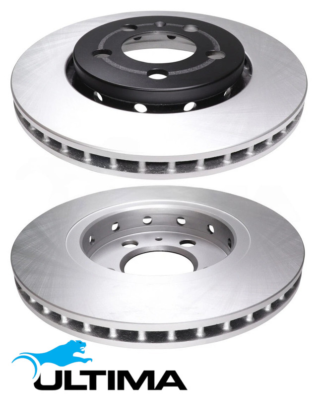 FRONT VENTED DISC BRAKE ROTORS FOR VOLKSWAGEN GOLF MK.4 AUM AGU 1.8L I4 OD 256MM