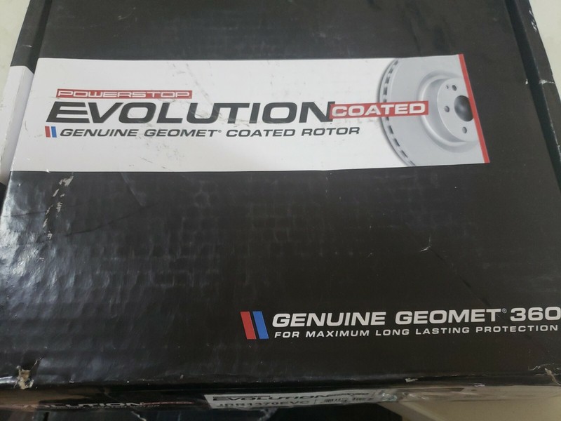 Power Stop JBR1370EVC Evolution Coated Rotors for Rear Lexus HS250h RAV4 gallery