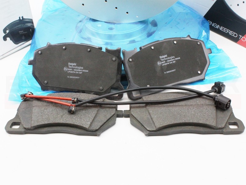 FOR AUDI RS6 19-23 PAIR FRONT BRAKE TECHNIK BRAKE DISCS BRAKE PADS 4K0615301S gallery