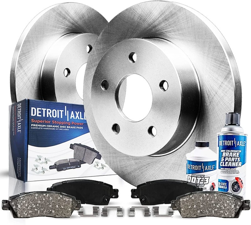 Rear Brake Pads Rotors for 2004-2012 Chevrolet Malibu