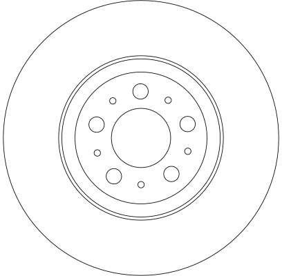 TRW DF4339 Brake Disc for Volvo gallery