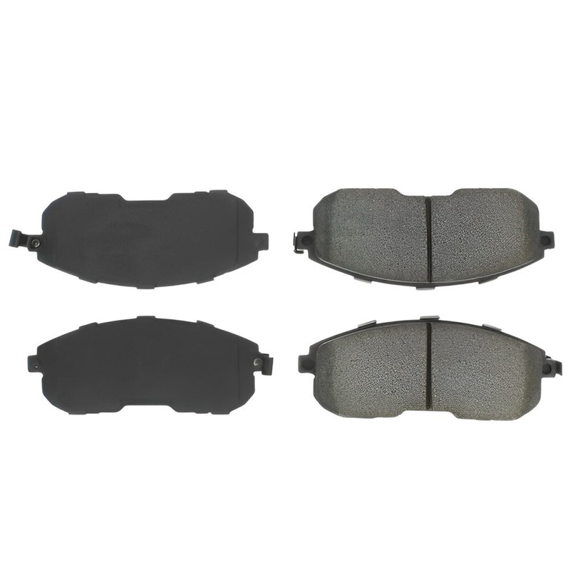 Front Vented & Rear Solid Disc Brake Rotors With Pads for Nissan Maxima 01-00 gallery