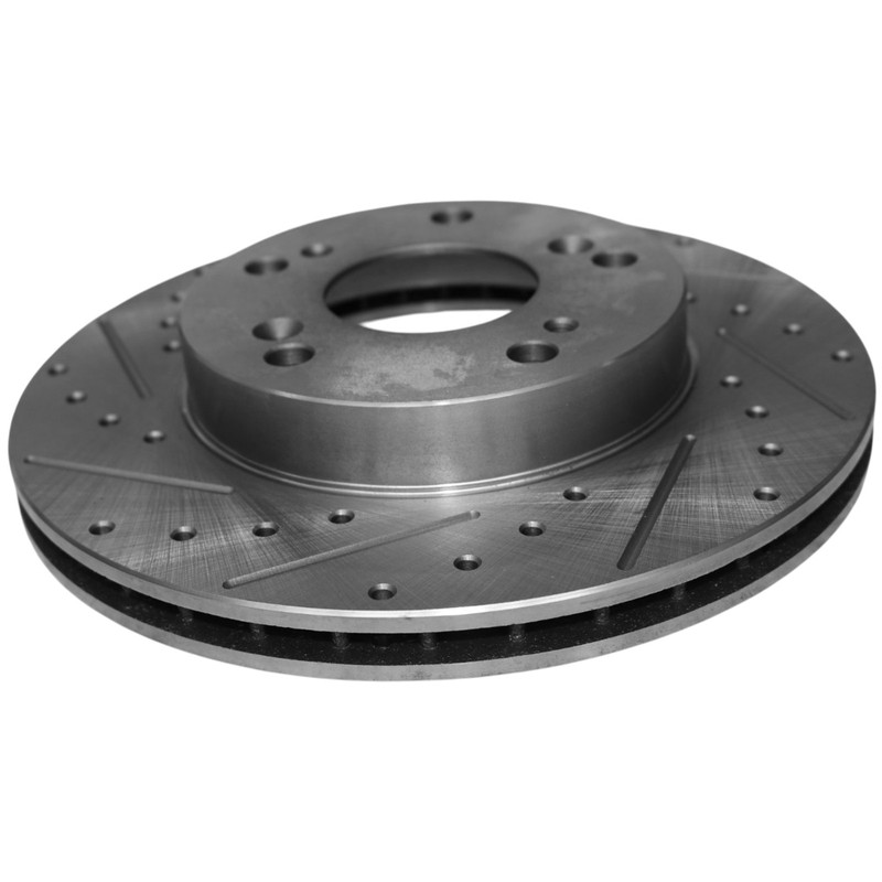2x Front Drilled Brake Rotor for Honda Civic 2004-2011 CR-Z 2011-2015 Acura RSX gallery