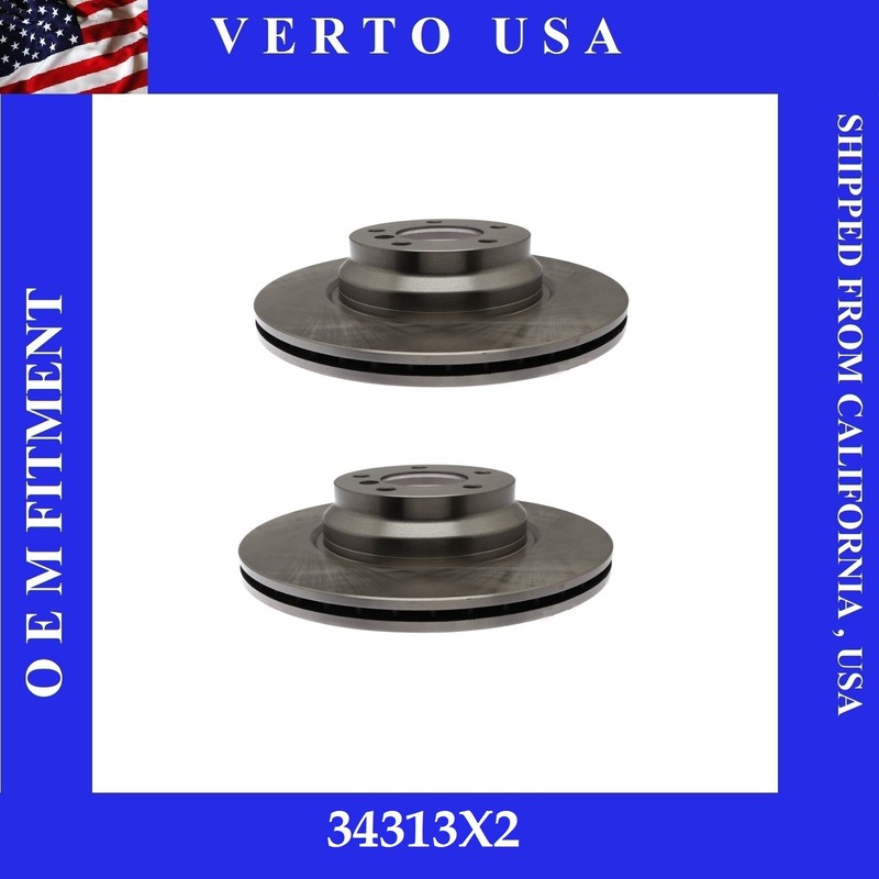 Front Brake Rotors For BMW X1, 2010 2011 2012 2013 2014 XD Model