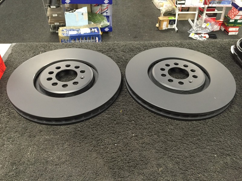 VW GOLF MK4 R32 AUDI TT 3.2 V6 FRONT BRAKE DISC PAIR 334MM X30